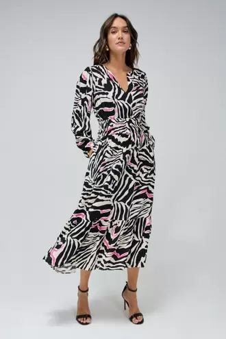 ROBE MIDI IMPRIMÉ ANIMAL offre à 109€ sur Salsa