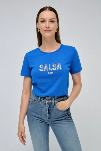 T-SHIRT AVEC BRANDING offre à 39,95€ sur Salsa