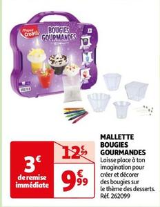 Maped - Mallette Bougies Gourmandes offre à 9,99€ sur Auchan Hypermarché