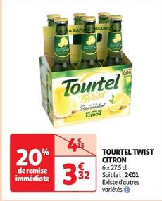 Twist - Tourtel Citron offre à 3,32€ sur Auchan Supermarché