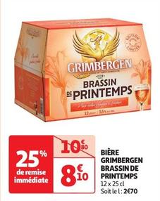 Grimbergen - Bière Brassin De Printemps