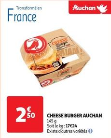 Auchan - Cheese Burger 