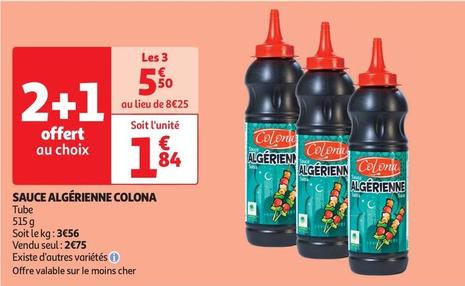Colona - Sauce Algérienne offre à 1,84€ sur Auchan Supermarché