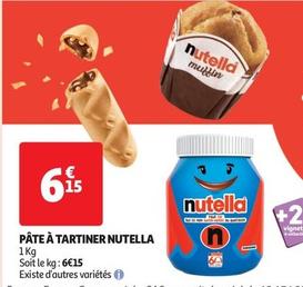 Nutella - Pâte À Tartiner offre à 6,15€ sur Auchan Supermarché