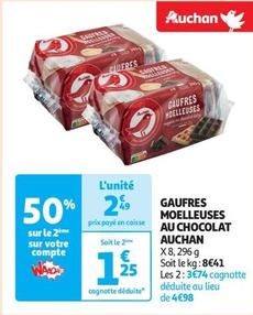 Auchan - Gaufres Moelleuses offre à 2,49€ sur Auchan Supermarché