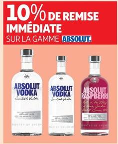 Absolut  - Vodka offre sur Auchan Supermarché
