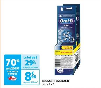 Oral-b - Brossettes offre à 8,98€ sur Auchan Supermarché