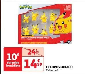 Figurines Pikachu offre à 14,99€ sur Auchan Supermarché