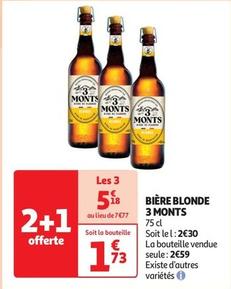 3 Monts - Bière Blonde