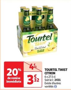Tourtel Twist - Citron offre à 3,32€ sur Auchan Supermarché