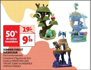 Summer Forest Bulbasaur offre à 9,99€ sur Auchan Supermarché
