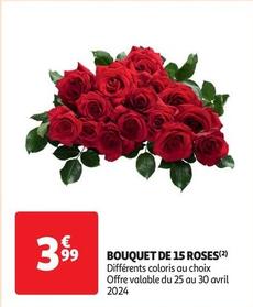 Bouquet De 15 Roses