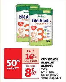 Blédina - Croissance Bledilait