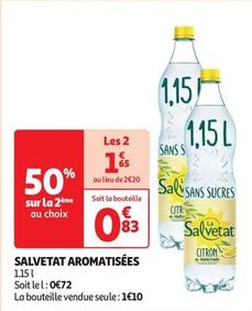 Salvetat Aromatisées offre à 0,83€ sur Auchan Supermarché