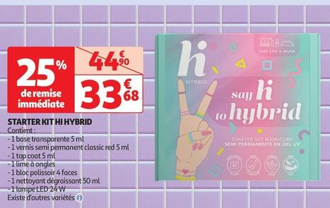 Hi Hybrid - Starter Kit offre à 33,68€ sur Auchan Hypermarché