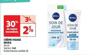 Nivea - Crème Visage offre à 2,7€ sur Auchan Hypermarché