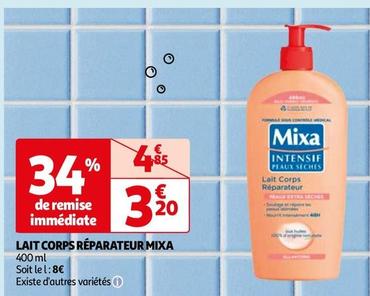 Mixa - Lait Corps Réparateur offre à 3,2€ sur Auchan Hypermarché