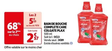 Colgate - Bain De Bouche Complete Care offre à 2,57€ sur Auchan Hypermarché