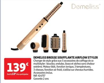 Demeliss - Brosse Soufflante Airflow Styler  offre à 139€ sur Auchan Hypermarché