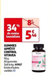Vitavea - Gummies Appétit Control offre à 5,46€ sur Auchan Hypermarché