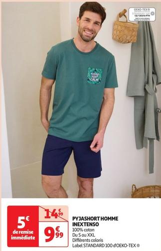 Inextenso - Pyjashort Homme offre à 9,99€ sur Auchan Hypermarché
