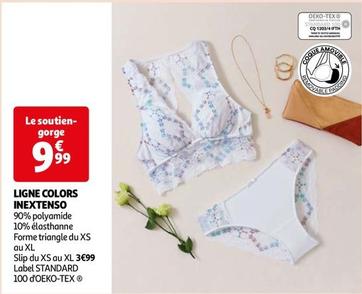 Inextenso - Ligne Colors  offre à 9,99€ sur Auchan Hypermarché