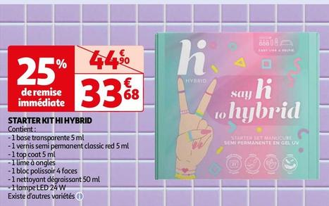 Hi Hybrid - Starter Kit offre à 33,68€ sur Auchan Hypermarché