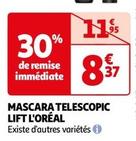 L'Oréal Paris - Mascara Telescopic Lift offre à 8,37€ sur Auchan Hypermarché