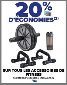 Sur Tous Les Accessoires De Fitness offre sur Carrefour