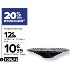 Toplife - Planche D'équilibre offre à 12,99€ sur Carrefour
