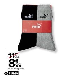 Puma - Mi Chaussettes Enfant offre à 8,99€ sur Carrefour
