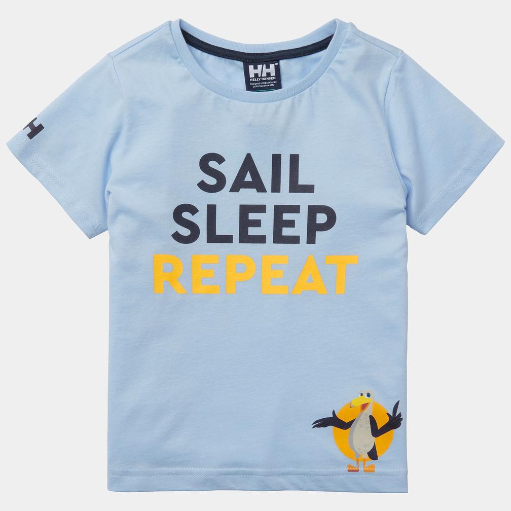 Kids' and Juniors' Ocean Race Organic Cotton T-shirt offre à 30€ sur Helly Hansen