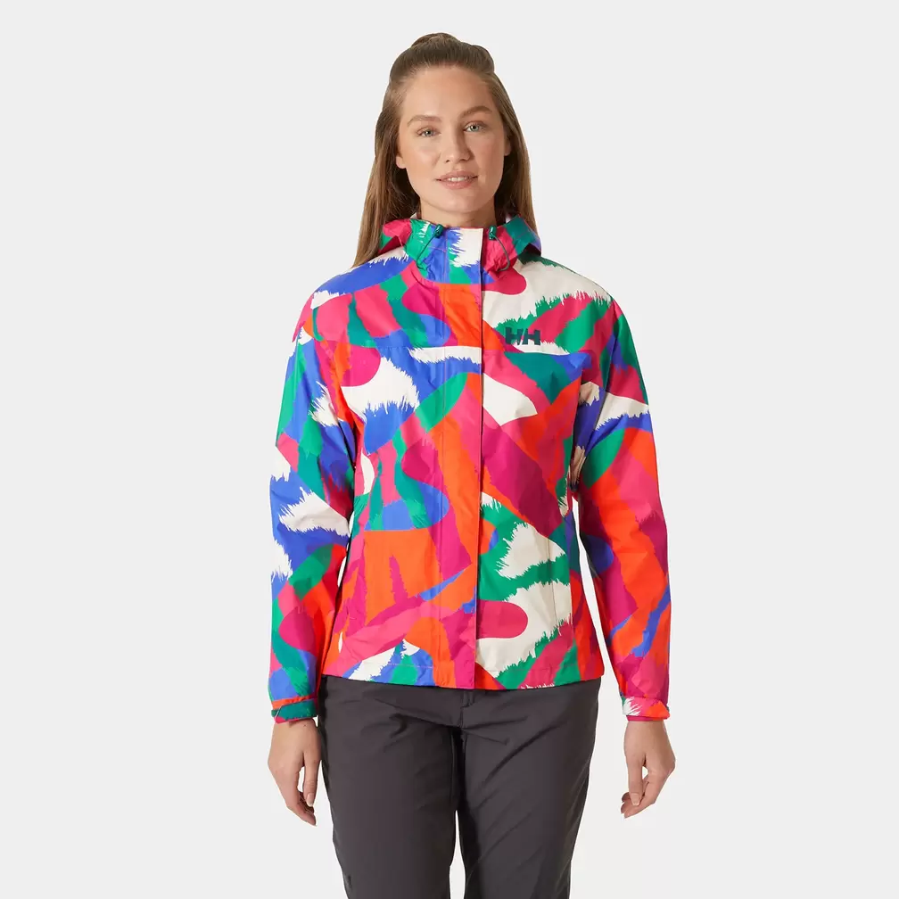 Women's Loke Print Shell Jacket offre à 145€ sur Helly Hansen