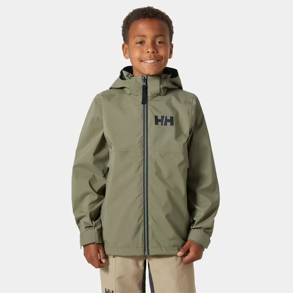 Juniors' Rigging Rain Jacket offre à 130€ sur Helly Hansen