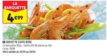 Crevette Cuite Rose offre à 4,99€ sur Leader Price