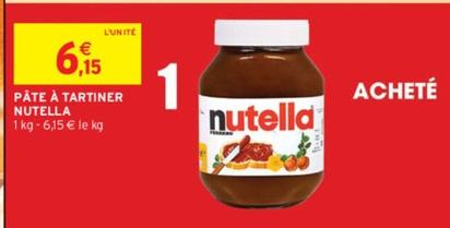 Ferrero - Pâte À Tartiner Nutella offre à 6,15€ sur Intermarché