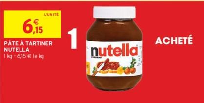 Nutella - Pâte À Tartiner offre à 6,15€ sur Intermarché