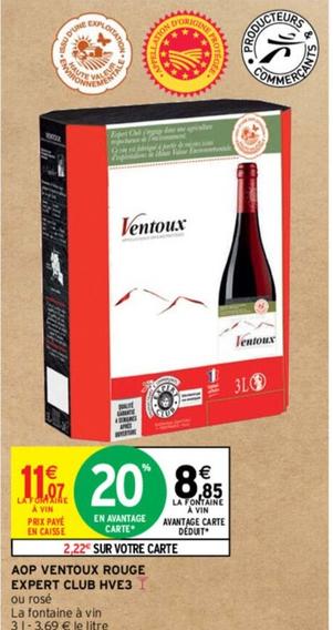 Expert Club - Aop Ventoux Rouge Hve3