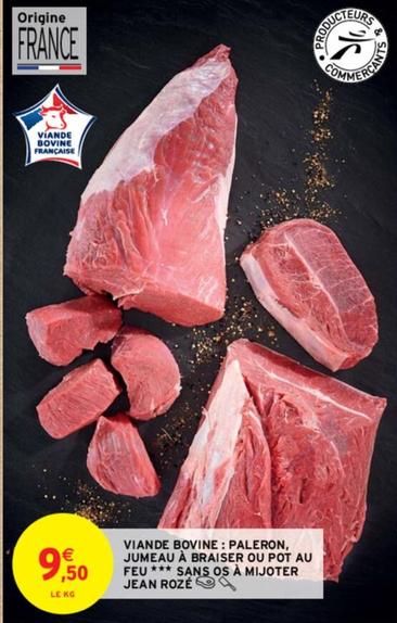 jean rozé  - viande bovine: paleron, jumeau à braiser ou pot au feu