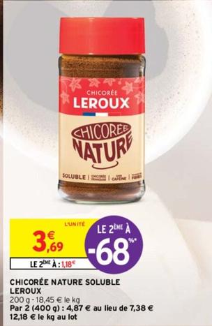 Leroux - Chicorée Nature Soluble
