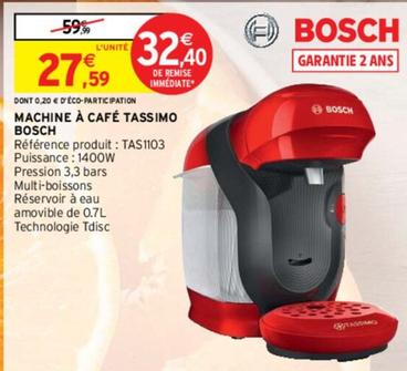 Bosch - Machine À Café Tassimo offre à 27,59€ sur Intermarché