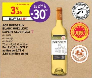 Expert Club - Aop Bordeaux Blanc Moelleux Hve3