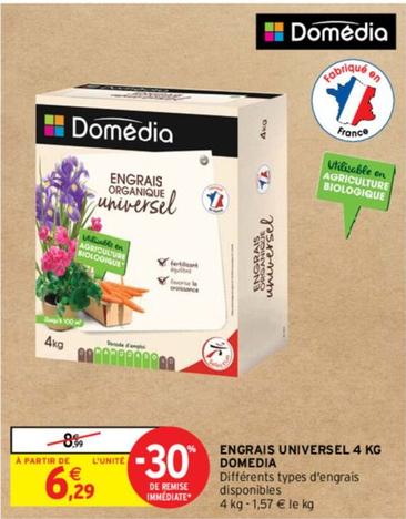 Domedia - Engrais Universel 4Kg offre à 6,29€ sur Intermarché