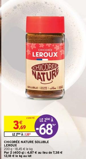 Leroux - Chicorée Nature Soluble