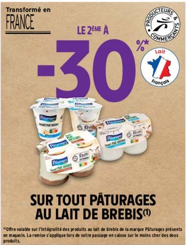 Paturages - Sur Tout Au Lait De Brebis