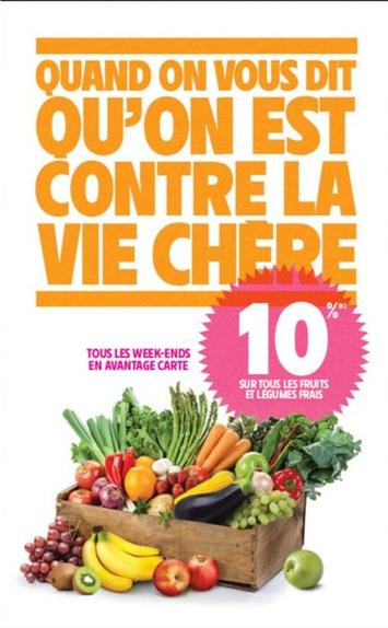 Sur Tous Les Fruits Et Legumes Frais