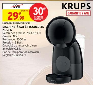 Krups - Machine À Café Piccolo Xs