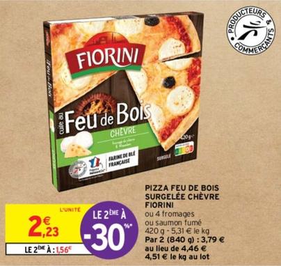 Fiorini - Pizza Feu De Bois Surgelée Chèvre