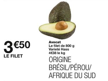 Avocat offre à 3,5€ sur Monoprix