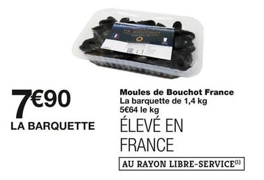 Moules De Bouchot France offre à 7,9€ sur Monoprix